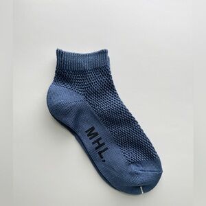 Margaret Howell MHL Women's Casual Blue Ankle Socks